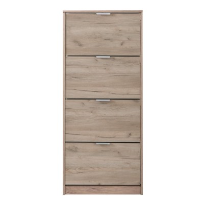 Pantofar Hugo 24, PAL, stejar gri, 67 x 28 x 155.5 cm, 2C foto
