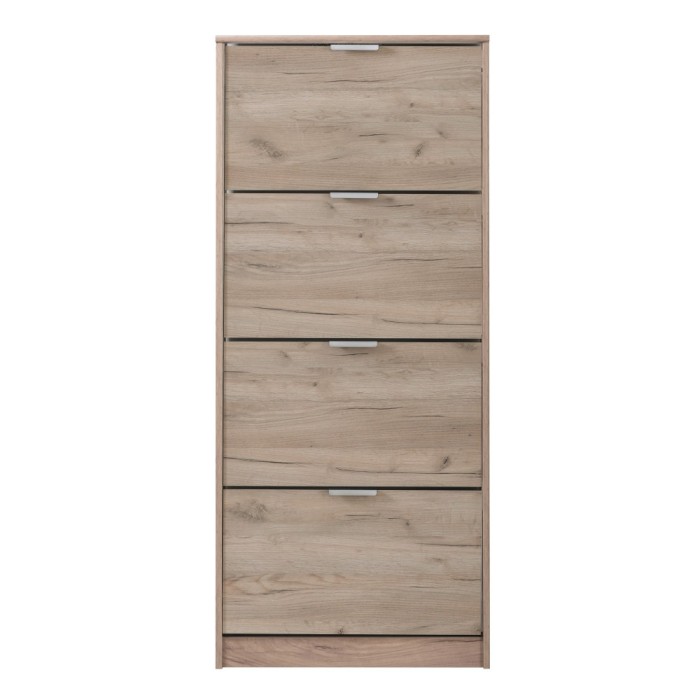 Pantofar Hugo 24, PAL, stejar gri, 67 x 28 x 155.5 cm, 2C
