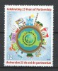 Romania 2016 - LP 2126 nestampilat - 25 ani Banca Mondiala in Romania