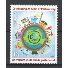 Romania 2016 - LP 2126 nestampilat - 25 ani Banca Mondiala in Romania