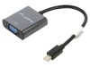 Adaptor DisplayPort 1.2 mini la VGA 0,2m