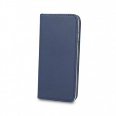 Husa Flip Carte / Stand Huawei P Smart 2020, inchidere magnetica Blue