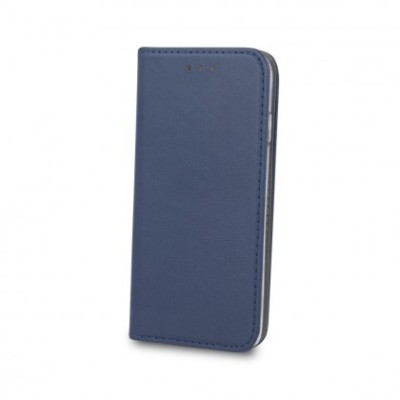 Husa Flip Carte / Stand Samsung G770 Galaxy S10 Lite / A91, inchidere magnetica Blue foto