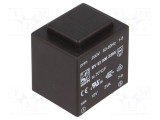 Transformator &icirc;ncapsulat 3VA 230VAC 12V 250mA PCB HAHN