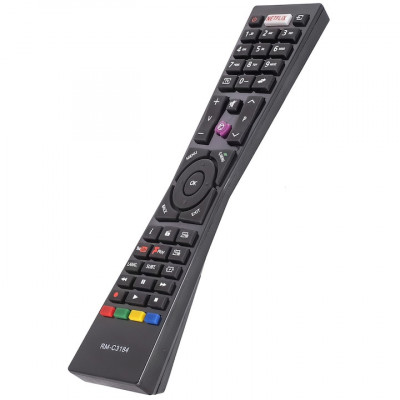 Telecomanda , Compatibila JVC Smart, RM-C3184, cu Netflix si Youtube, neagra foto