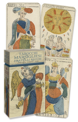 Tarocchi Marsigliesi Fratelli Recchi - Oneglia, Torino 1830 foto