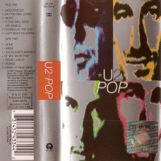 Casetă audio U2 ‎– Pop, originală