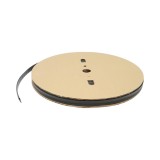 Tub termocontractabil negru 12 mm, rola 100 m pentru cabluri electrice