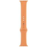 Curea silicon marca THD pentru Apple Watch 41 mm seria 7 si seria 8, marimea S/M, vivid orange