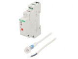 &Icirc;ntrerupător Crepuscular DIN 230V LED