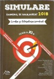 Limba si literatura romana, Simulare, clasa a XI-a (2018) - Adrian Nicolae Romonti