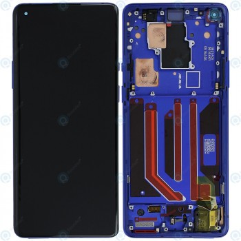 OnePlus 8 Pro (IN2020) Unitate de afișare completă albastru ultramarin 1091100169 foto