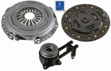 Kit ambreiaj Ford B-Max JK, Fiesta VI CB1, CCN, Ka+ III UK, FK Motor 1.2, 1.2 TK, 1.2 Ti-VCT, 1.25, 1.4, 1.4 LPG, diam. 200 mm, dinti 17, OE 1212061