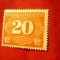 Timbru General Gouvernement 1940 , cifra 20gr.