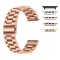 Curea din metal, compatibila Apple Watch 9|8|7|6|5|4|3|2|1 Series, 41mm|40mm|38mm, Rose Gold