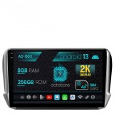 Cumpara ieftin Navigatie Peugeot 208 2008 (2012+), Android 13, X-Octacore 8GB RAM + 256GB ROM, 10.36 Inch - AD-BGX10008+AD-BGRKIT258