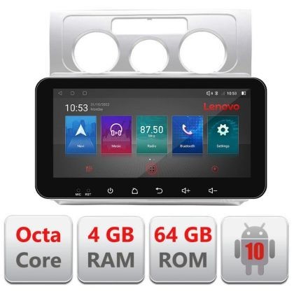 Navigatie VW Touran 2003-2010 I-TOURAN1 4+64 ecran 10.33&quot; Android Waze USB Navigatie Internet Youtube Radio CarStore Technology