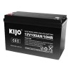 Acumulator Pb-acid AGM Deep Cycle, 12V, 100Ah, conector M8 - KIJO JM12-100