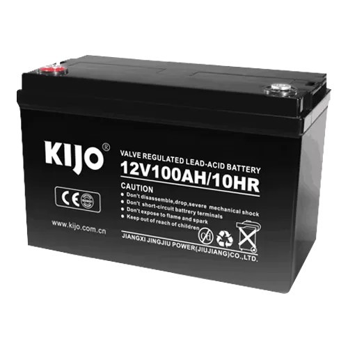 Acumulator Pb-acid AGM Deep Cycle, 12V, 100Ah, conector M8 - KIJO JM12-100
