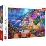 Puzzle Trefl 1500 piese O intalnire in Positano, Premium Quality
