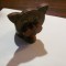 CY - Suport lemn (pt. scobitori, agrafe, etc.) foarte simpatic / cap catel caine