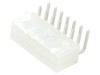 Conector Soclu Cablu-Placa MOLEX Mini-Fit Jr. 12 Pini 4.2mm Unghi 90 Grade THT Tata