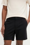 Theory pantaloni scurți bărbați, culoarea negru, M0597201