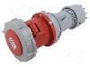 Conector alimentare AC, IEC 60309, IP67, 63A, 0,4kV, 5 pini, TAIZHOU BAOLUDA ELECTRIC - QX-1121