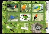 BRAZILIA 2009, Fauna, Pasari, MNH, serie neuzata, Nestampilat