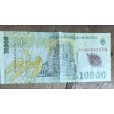 BNKRO05 Bancnota veche 10000 lei 1994 Nicolae Iorga hirtie Romania circulata bani colectie numismatica
