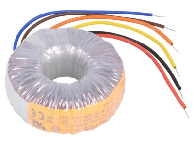 Transformator toroidal 50VA 230V 18V 1.389A foto