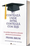 Nu contează unde intri, contează cum ieși - Paperback brosat - Frank Bruni - Act și Politon