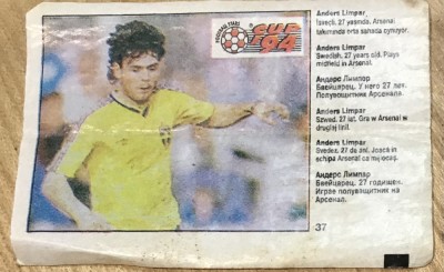 COLOB Actibild Fodbal 1994 Nr. 37 foto