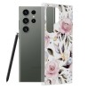Husa Techsuit Marble Alba pentru Samsung Galaxy S23 Ultra S918, protectie spate, slim