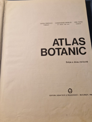 Atlas botanic Lucia Popovici foto