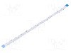 Banda FFC, 12 pini, lungime 203mm, seria FFC5-TIN, GCT - 05-12-A-0203-A-4-06-4-T