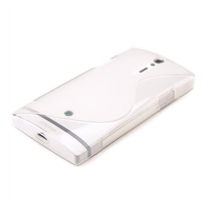 Husa Silicon S-Line Sony Xperia J ST26i Transparent