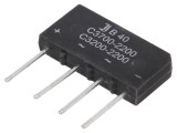 Punte Redresoare Monofazată 80V 3,7A