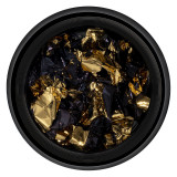 Cumpara ieftin Foita Unghii LUXORISE - Unique Gold &amp; Black #01