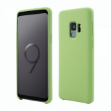 Husa Vetter pentru Samsung Galaxy S9, Clip-On Soft Touch Silk Series, Verde