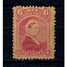 Newfoundland 1870 - Regina Victoria, 6c, nestampilat