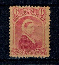 Newfoundland 1870 - Regina Victoria, 6c, nestampilat