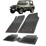 Cumpara ieftin Covorase Jeep Wrangler TJ Compatibile 1997-2006 | Black
