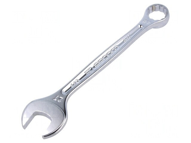 Cheie combinată 27mm satinată 295mm