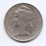 Portugalia 50 centavos 1913 - Argint 12.5g/835, 30 mm, KM-561 (2)