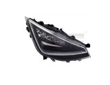 Far SEAT ARONA, 09.2017-; IBIZA, 10.2017-, partea dreapta, TYC, cu LED daytime running light; LED; electrical; fara LED module; fara unitate control