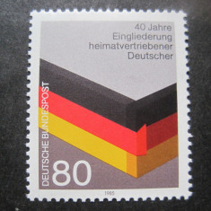 GERMANIA 1985 SIMBOL , TIMBRU NESTAMPILAT