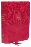 Nkjv, Reference Bible, Compact, Leathersoft, Pink, Red Letter Edition, Comfort Print: Holy Bible, New King James Version
