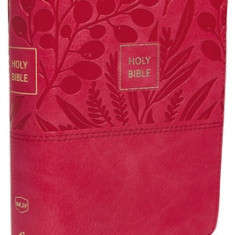 Nkjv, Reference Bible, Compact, Leathersoft, Pink, Red Letter Edition, Comfort Print: Holy Bible, New King James Version