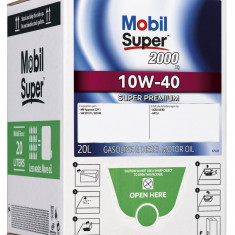 Ulei Motor Mobil Super 2000 10W-40 20L Mobil Boxx 1L